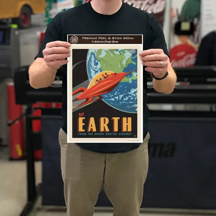 Wall Decal: Earth