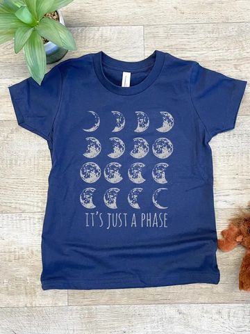 Just a Phase Kids T Navy