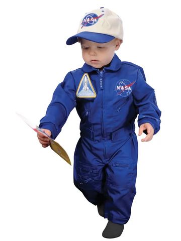 Flight Suit w/Cap Blue 18M