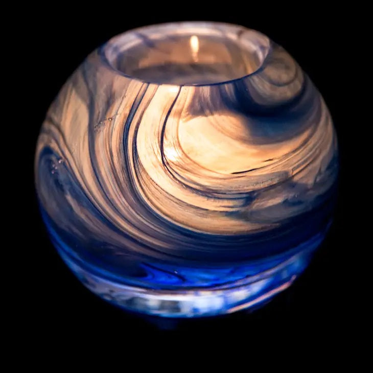 Space Tealight Holder: Neptune