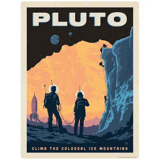 Wall Decal: Pluto