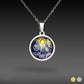 Necklace: SolSystm-Silver 19mm