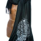 Scarf: Apollo Cockpit Pashmina Wht/Char