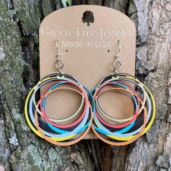 Circle Array Earrings