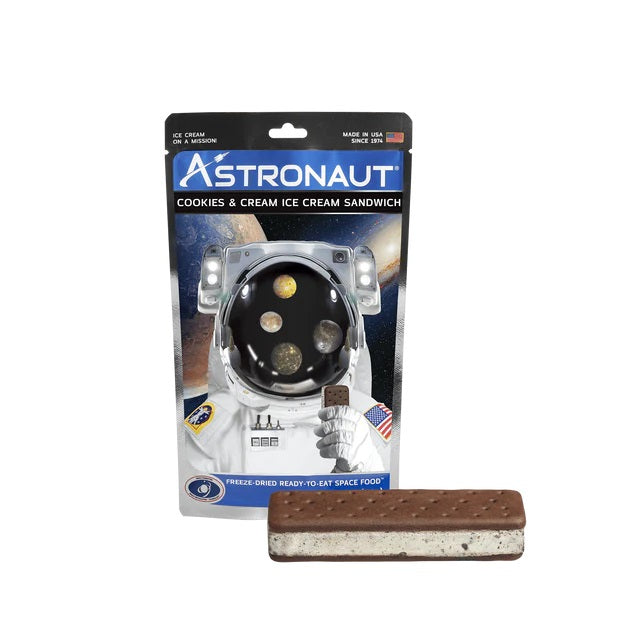 Freeze Dried Astronaut Ice Cream: Cookies & Cream