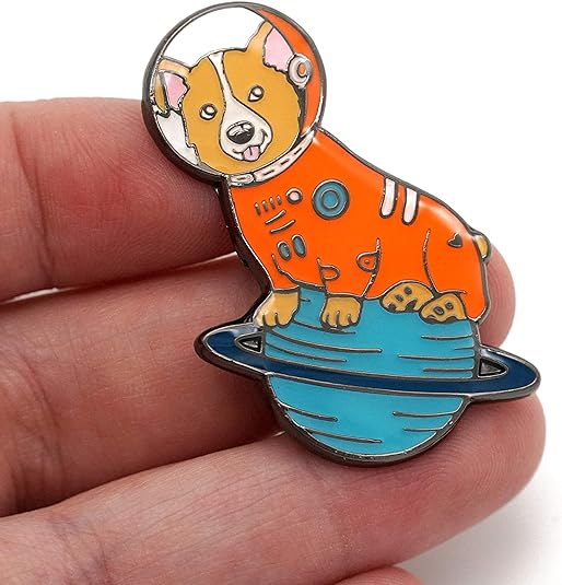 Pins: Space Corgi