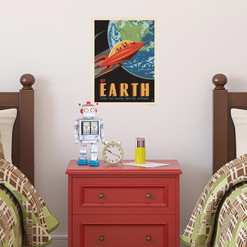 Wall Decal: Earth