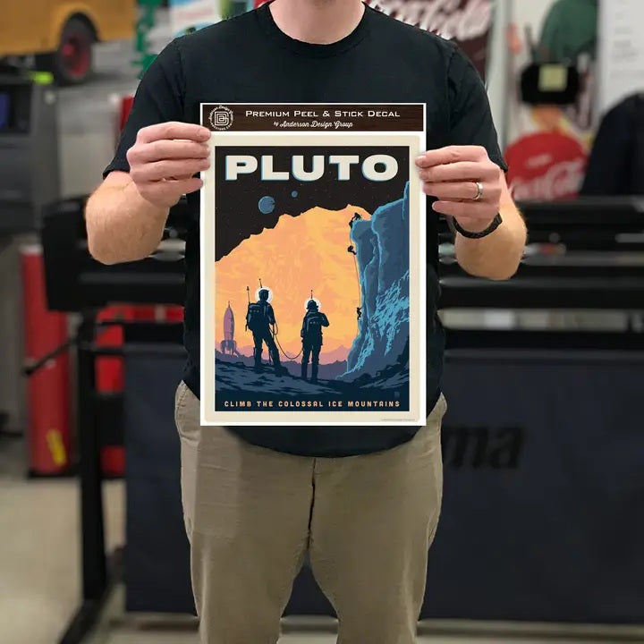 Wall Decal: Pluto